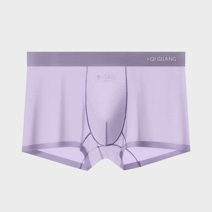 Buycenter Men's Ice Silk Seamless Mask Underwear - Breathable Cotton Comfort - Buy Center US
