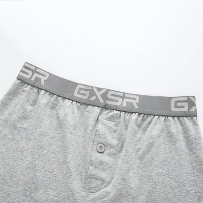 Buycenter Men's Low Waist Cotton Underwear - Breathable Boxer Shorts - Buy Center US