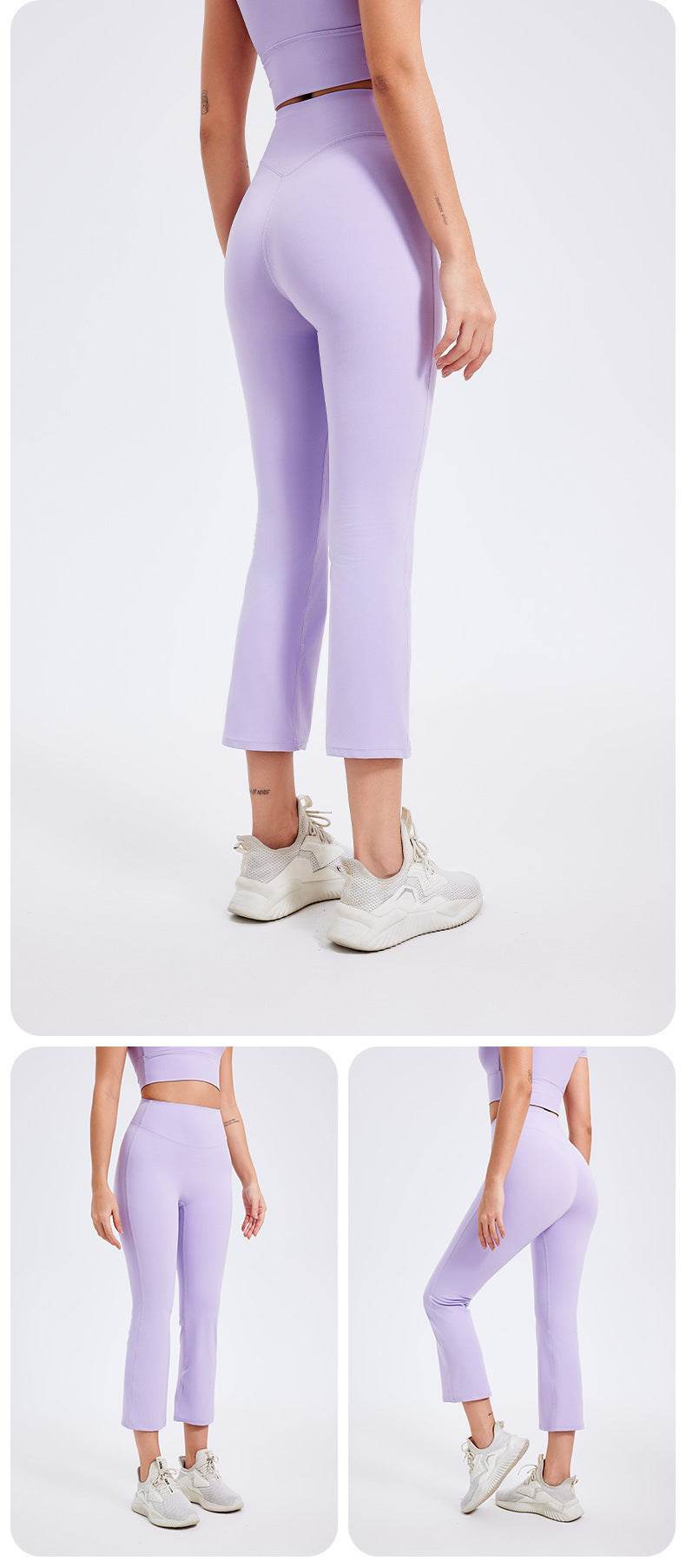 Women's High Waist Slim Fit Yoga Pants - Lightweight & Comfortable for Fitness - Buy Center US