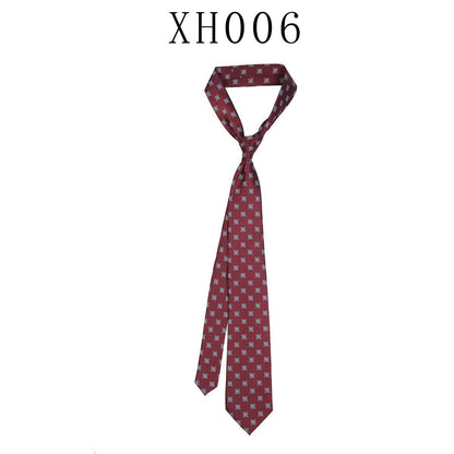 Buycenter Men's High-End Bow Tie - Premium South Korean Silk, Dot Pattern - Buy Center US