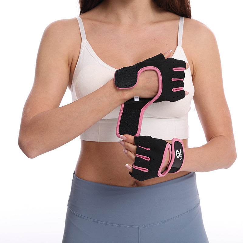Buycenter Half-Finger Fitness Gloves - Cycling Gloves for Men & Women - Buy Center US