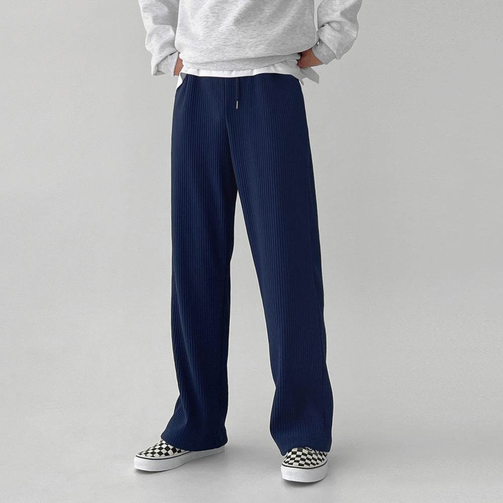 Wide Leg Casual Sports Trousers for Men - Comfortable & Stylish Fit - Buy Center US