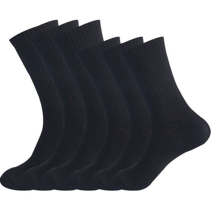 Buycenter High Rubber Band Calf Socks for Autumn & Winter - Cotton Comfort - Buy Center US