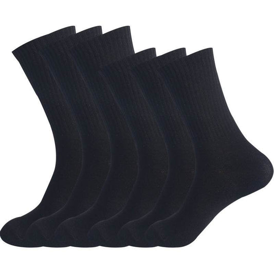 Buycenter High Rubber Band Calf Socks for Autumn & Winter - Cotton Comfort - Buy Center US