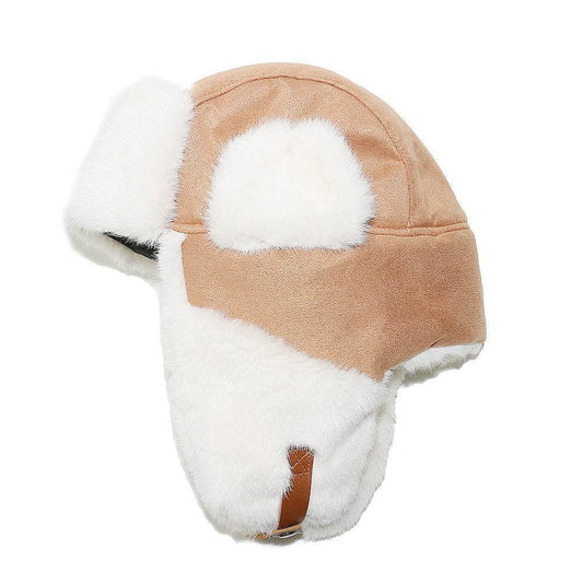 Men's Thickened Fleece Snow Hat - Thermal, Windproof Suede Design - Buy Center US
