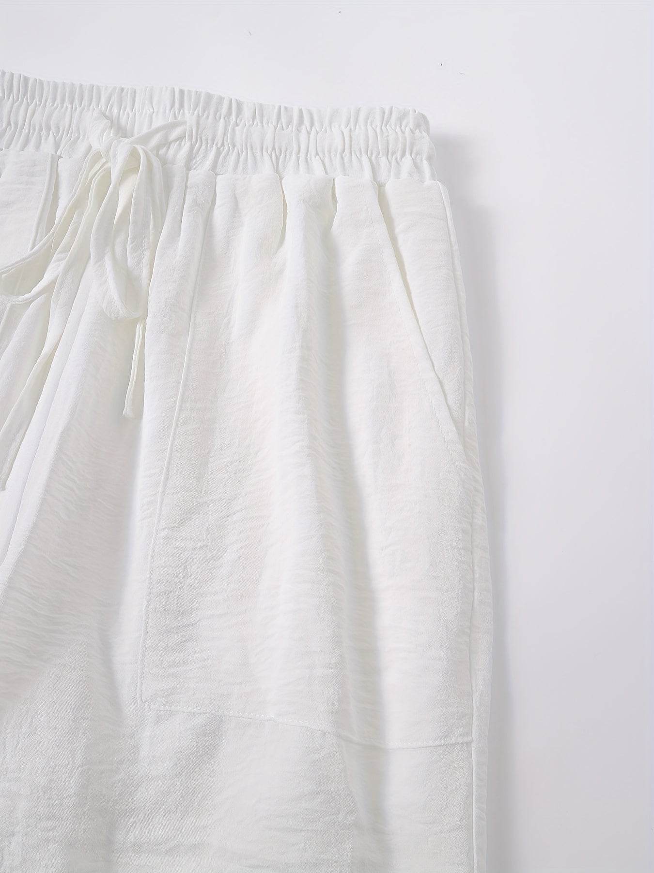 Elegant Linen WideLeg Pants Middle East Comfort - Buy Center US