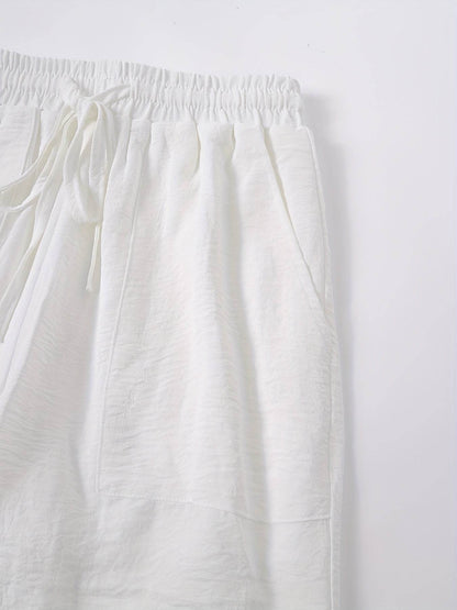 Elegant Linen WideLeg Pants Middle East Comfort - Buy Center US