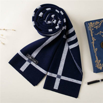 Buycenter Trendy Warm Knitted Bib Scarf - High-End Leisure for Winter - Buy Center US