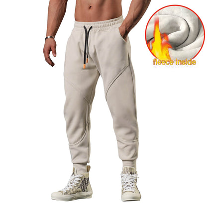 Buycenter Men's Warm Leisure Outdoor Sweatpants - Tapered & Comfortable - Buy Center US
