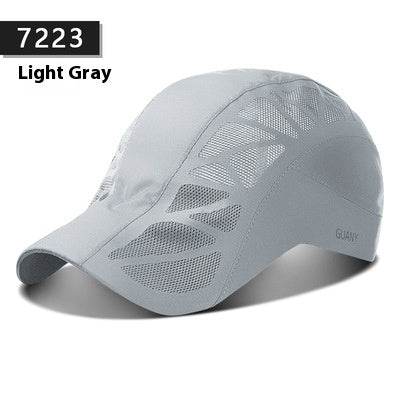 Fashionable Quick-Dry Baseball Cap - Summer Sun Protection, Breathable - Buy Center US