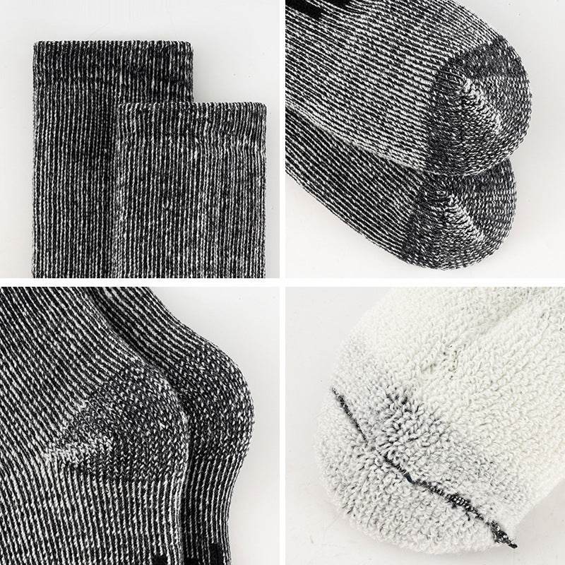 Buycenter Thick Wool Athletic Climbing Socks - Outdoor & Sweat Absorbent - Buy Center US