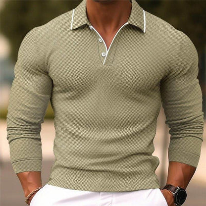 Buycenter 3D Printed Men's Casual Sports Top - Long Sleeve, Spring & Autumn - Buy Center US