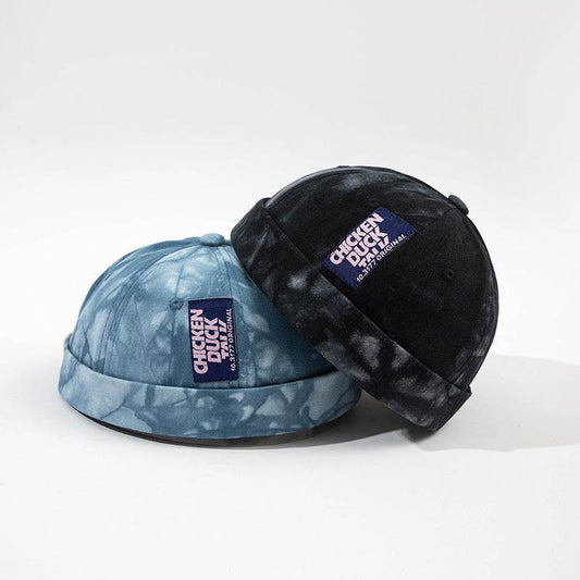 Melon Hat for Men - Spring & Autumn Breathable Cotton Graffiti Design - Buy Center US