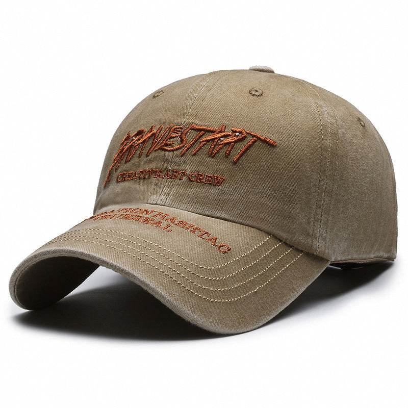Faded Washed Distressed Baseball Cap - Adjustable Cotton, Retro Style - Buy Center US