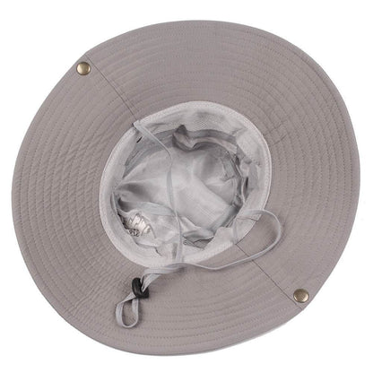 Men's Cotton Outdoor Sunshade Hat - Waterproof, Windproof, Bucket Style - Buy Center US