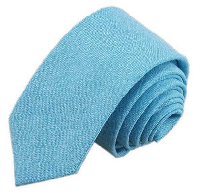 Buycenter 6cm Men's Casual Solid Color Cotton and Linen Bow Tie - Buy Center US