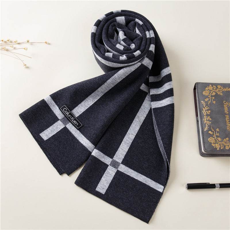 Buycenter Trendy Warm Knitted Bib Scarf - High-End Leisure for Winter - Buy Center US