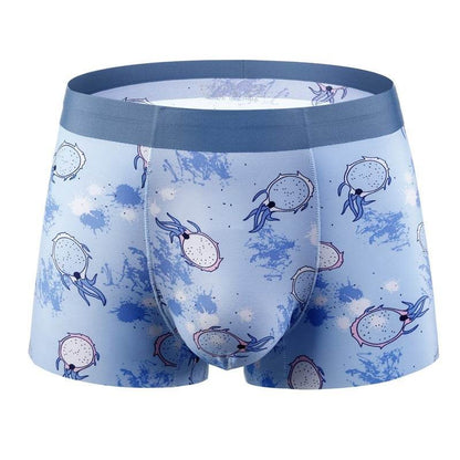 Buycenter Men's Honeycomb U Convex Boxer Briefs - Ice Silk Seamless Design - Buy Center US