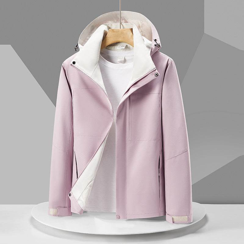 Buycenter Men's Color Blocked Sports Jacket - Waterproof & Breathable Design - Buy Center US