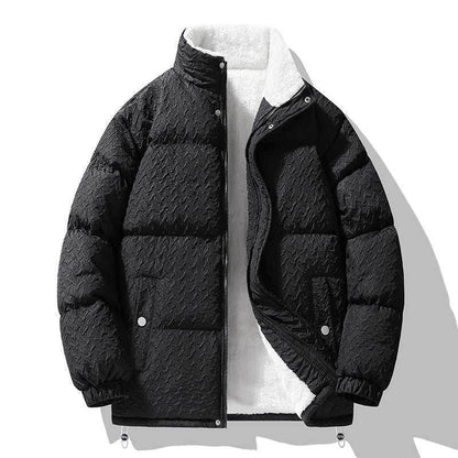 Buycenter Thickened Cotton-Padded Casual Cardigan for Men - Multiple Colors - Buy Center US