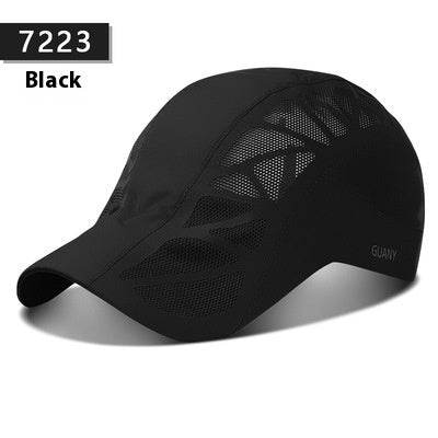 Fashionable Quick-Dry Baseball Cap - Summer Sun Protection, Breathable - Buy Center US