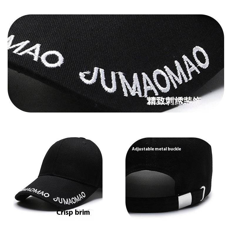 Men's Summer Korean Style Baseball Cap - Adjustable, Breathable Cotton - Buy Center US