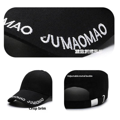 Men's Summer Korean Style Baseball Cap - Adjustable, Breathable Cotton - Buy Center US