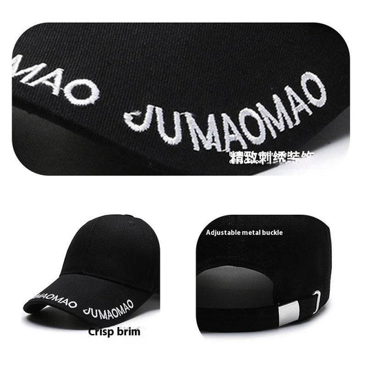 Men's Summer Korean Style Baseball Cap - Adjustable, Breathable Cotton - Buy Center US