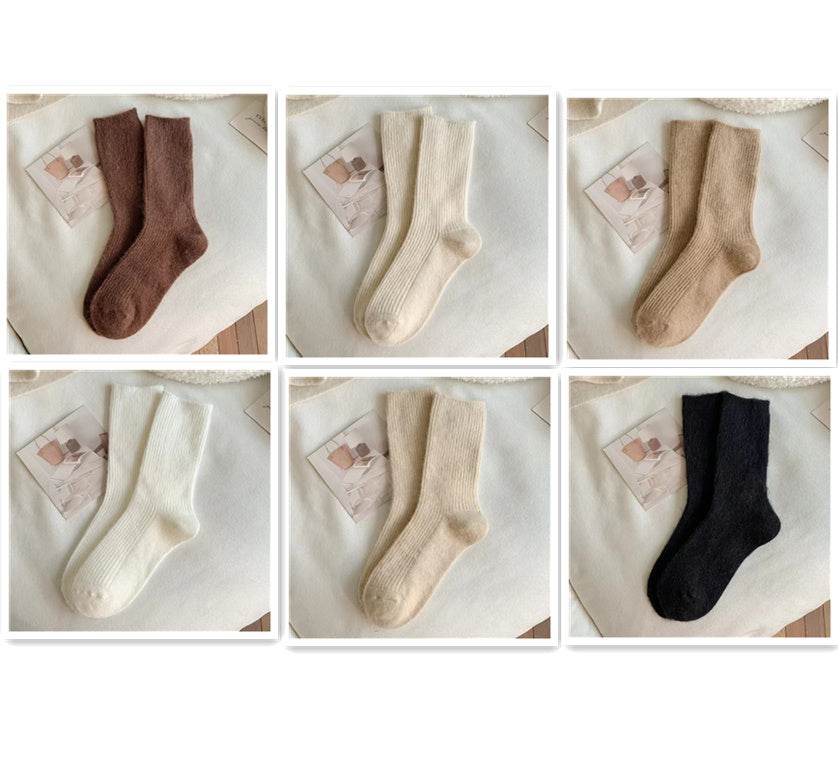 Thickened Thermal Wool Socks for Children - All-Matching Colors, Mid-Calf - Buy Center US