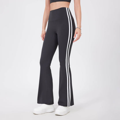 High Waist Yoga Pants - Breathable Running Sports Trousers in Soft Colors - Buy Center US
