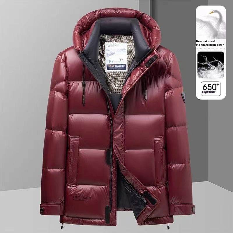 Buycenter Men's Winter Down Jacket - Cold-Proof Graphene Hooded Style - Buy Center US