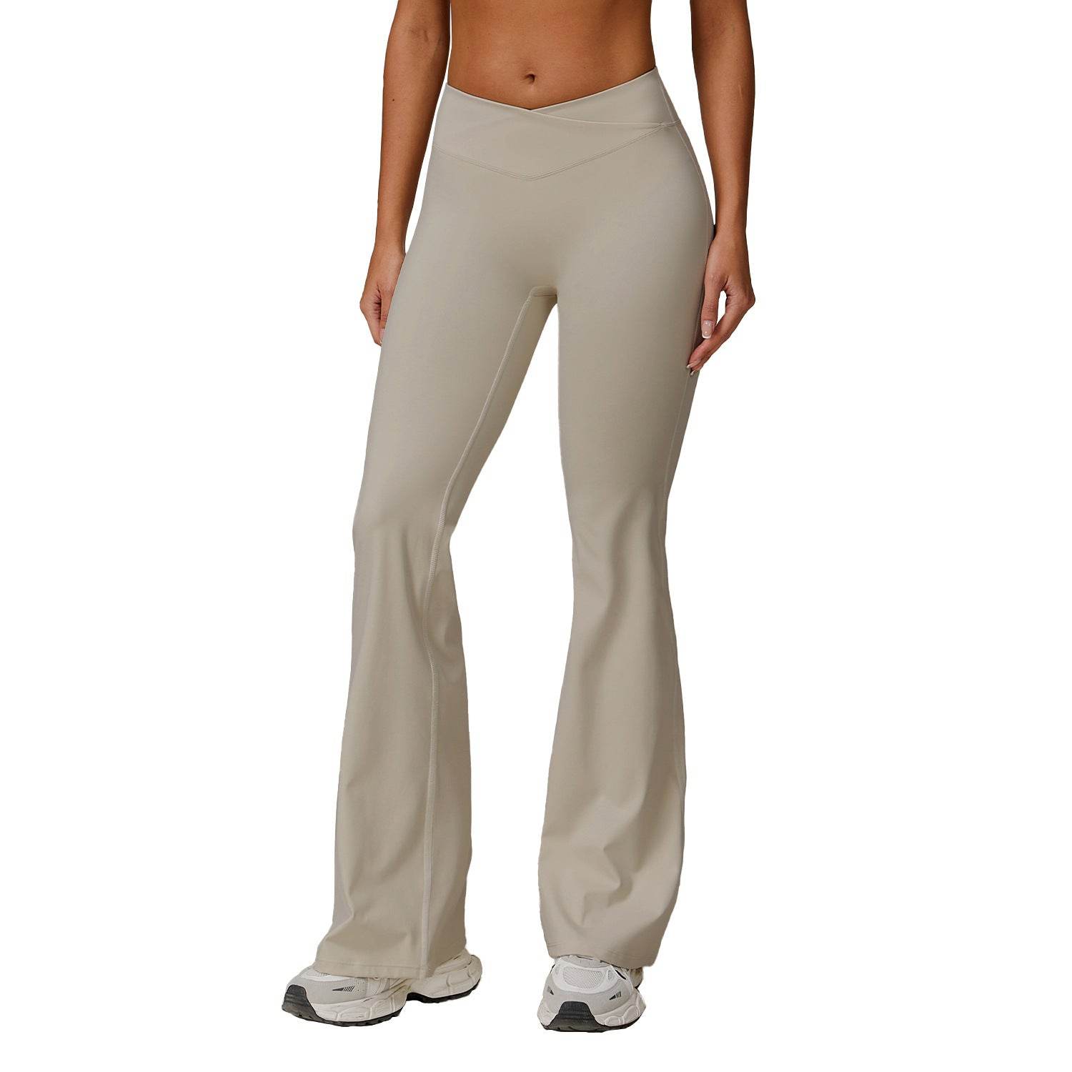 Women's High Waist Bell-Bottom Pants - Versatile Sport & Leisure Fit - Buy Center US