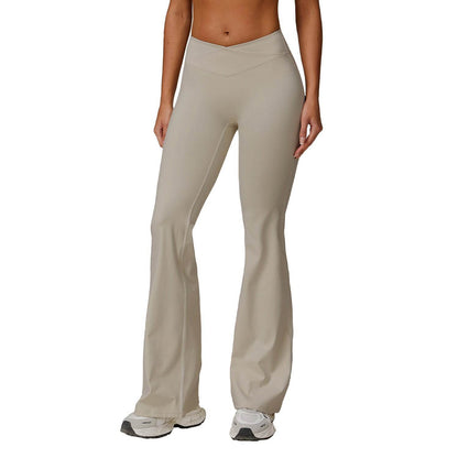 Women's High Waist Bell-Bottom Pants - Versatile Sport & Leisure Fit - Buy Center US