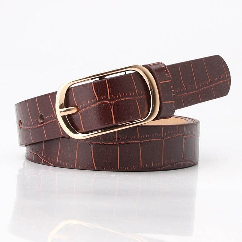 Buycenter Women's Fashion Belt - All-Matching Pin Buckle Design - Buy Center US