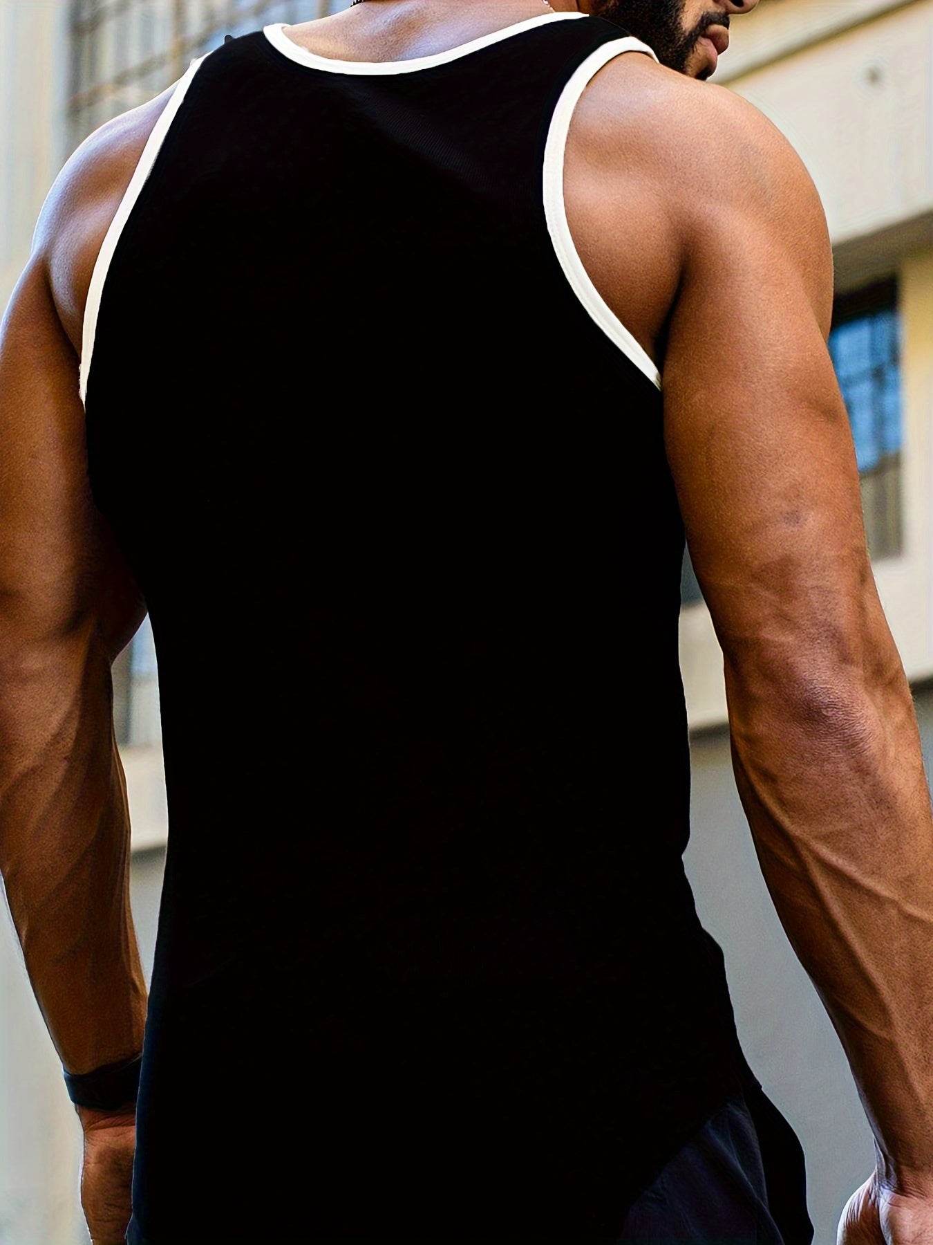 Men's Sleeveless Lightweight Tank Top - Breathable Activewear for Summer - Buy Center US