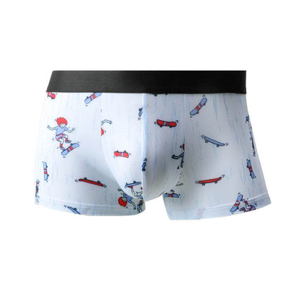 Buycenter Men's Ice Silk Underwear - Breathable, Traceless Summer Shorts - Buy Center US
