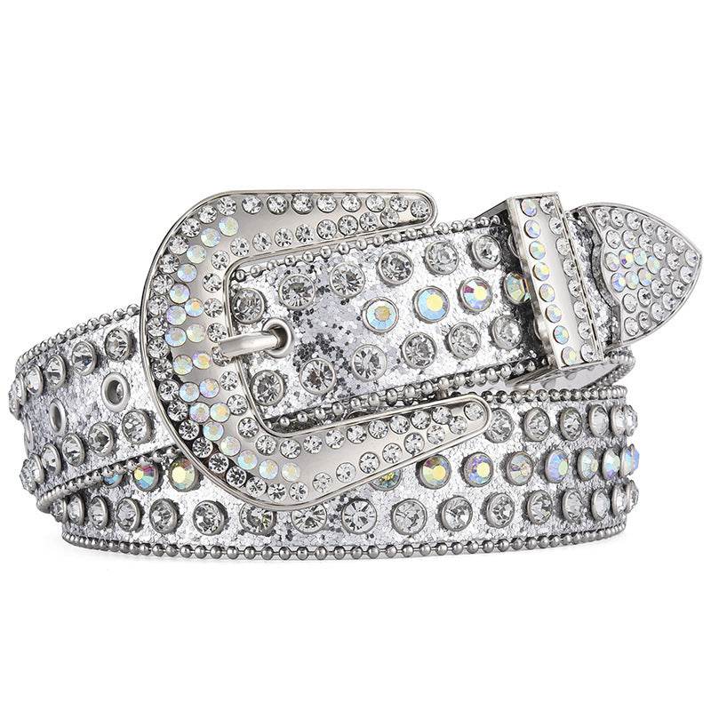 Buycenter Men Women Alloy Belt - Punk Rock Rivet Design, Multiple Colors - Buy Center US