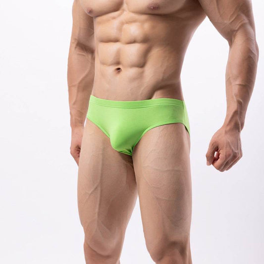 Buycenter Solid Color Sports Cotton Briefs - Breathable & Stylish Fit - Buy Center US