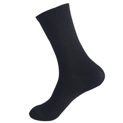 Buycenter High Rubber Band Calf Socks for Autumn & Winter - Cotton Comfort - Buy Center US