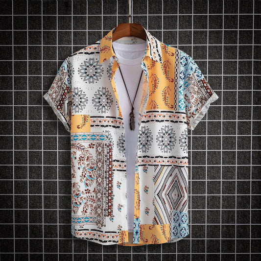 Men's 3D Printed Hawaiian Cardigan Shirt - Plus Size & Loose Fit - Buy Center US