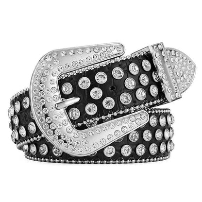 Buycenter Men Women Alloy Belt - Punk Rock Rivet Design, Multiple Colors - Buy Center US