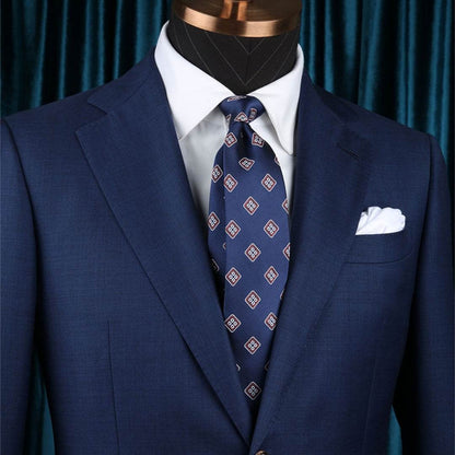 Buycenter Men's Bow Tie - High-Quality Silk, Trendy Striped Design - Buy Center US
