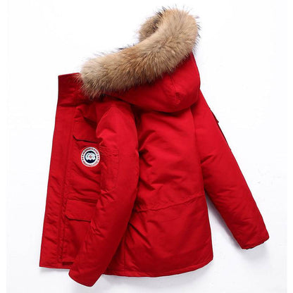 Buycenter Winter Men's Mid-length Coat - Warm Outdoor Jacket in 6 Colors - Buy Center US