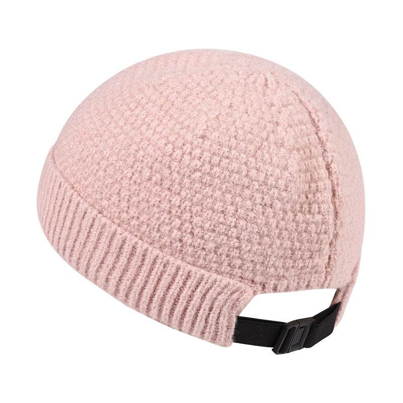 Buycenter Warm Knitted Woolen Cap - Adjustable Winter Beanie Hat - Buy Center US