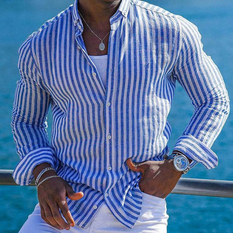Summer Floral Printed Shirt for Men - Casual Cardigan Style, Sizes S-3XL - Buy Center US
