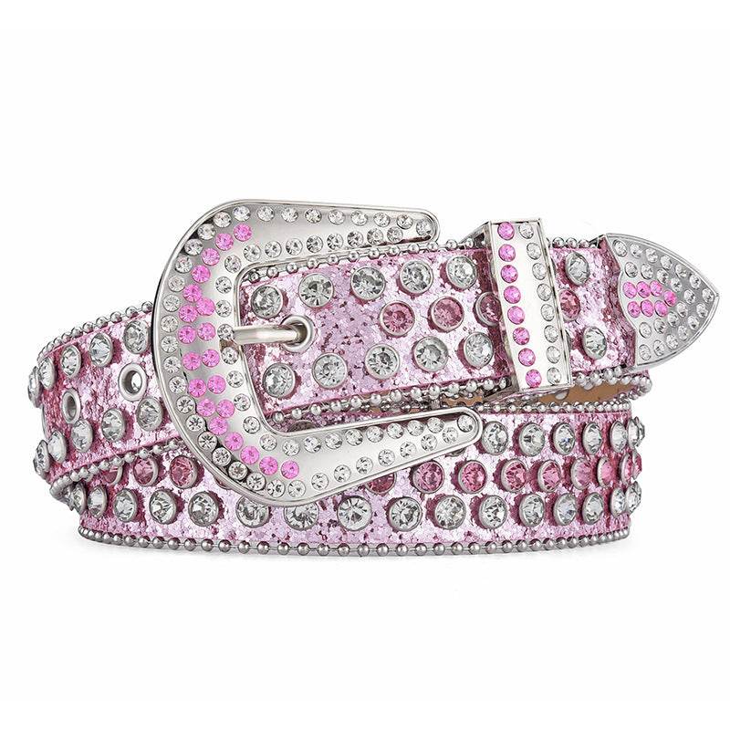 Buycenter Men Women Alloy Belt - Punk Rock Rivet Design, Multiple Colors - Buy Center US