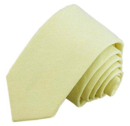 Buycenter 6cm Men's Casual Solid Color Cotton and Linen Bow Tie - Buy Center US