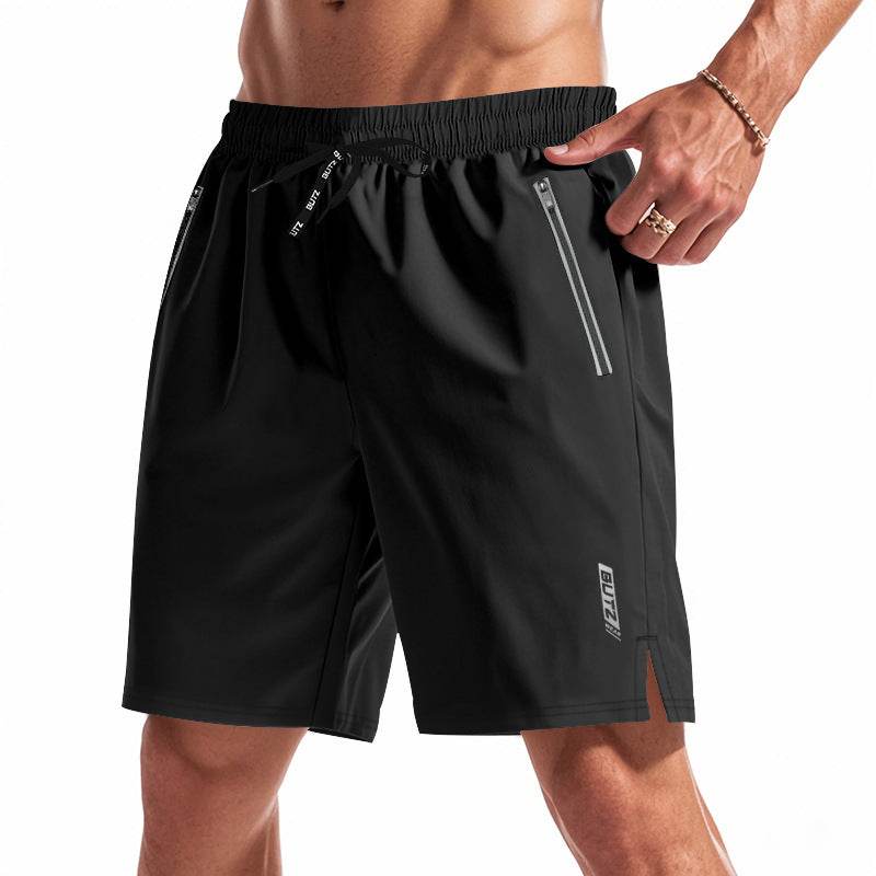 Buycenter Men's Quick-Dry Luminous Casual Shorts - Elastic Loose Fit - Buy Center US