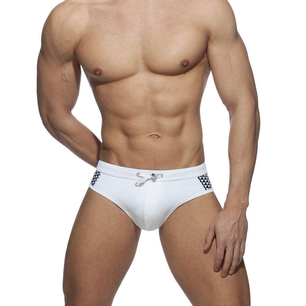 Buycenter Black & White Bikini Briefs with Cups - Sports & Swim Ready - Buy Center US