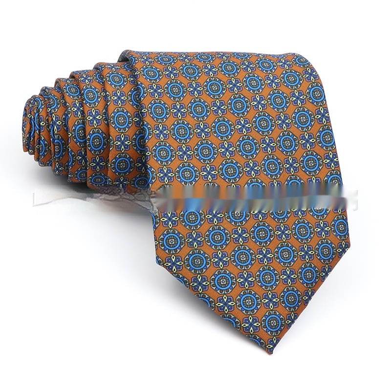 Buycenter Men's Printed Polyester Tie - Stylish Workplace Bow Tie - Buy Center US